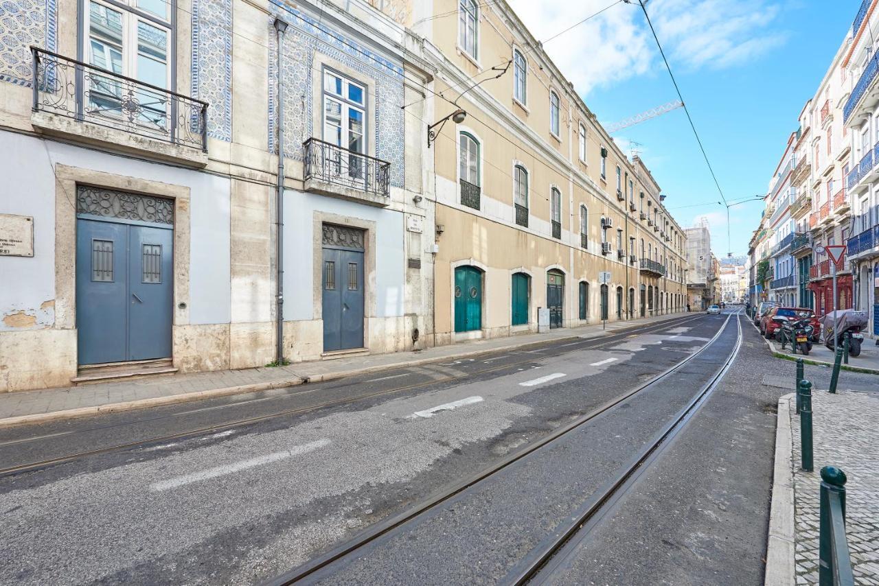 Modern Apartment Bica Dos Olhos Lisboa Rum bild