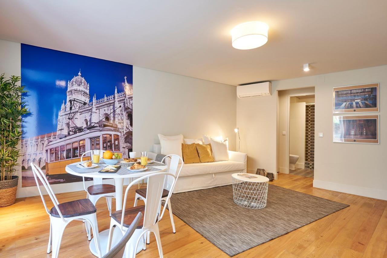 Modern Apartment Bica Dos Olhos Lisboa Rum bild