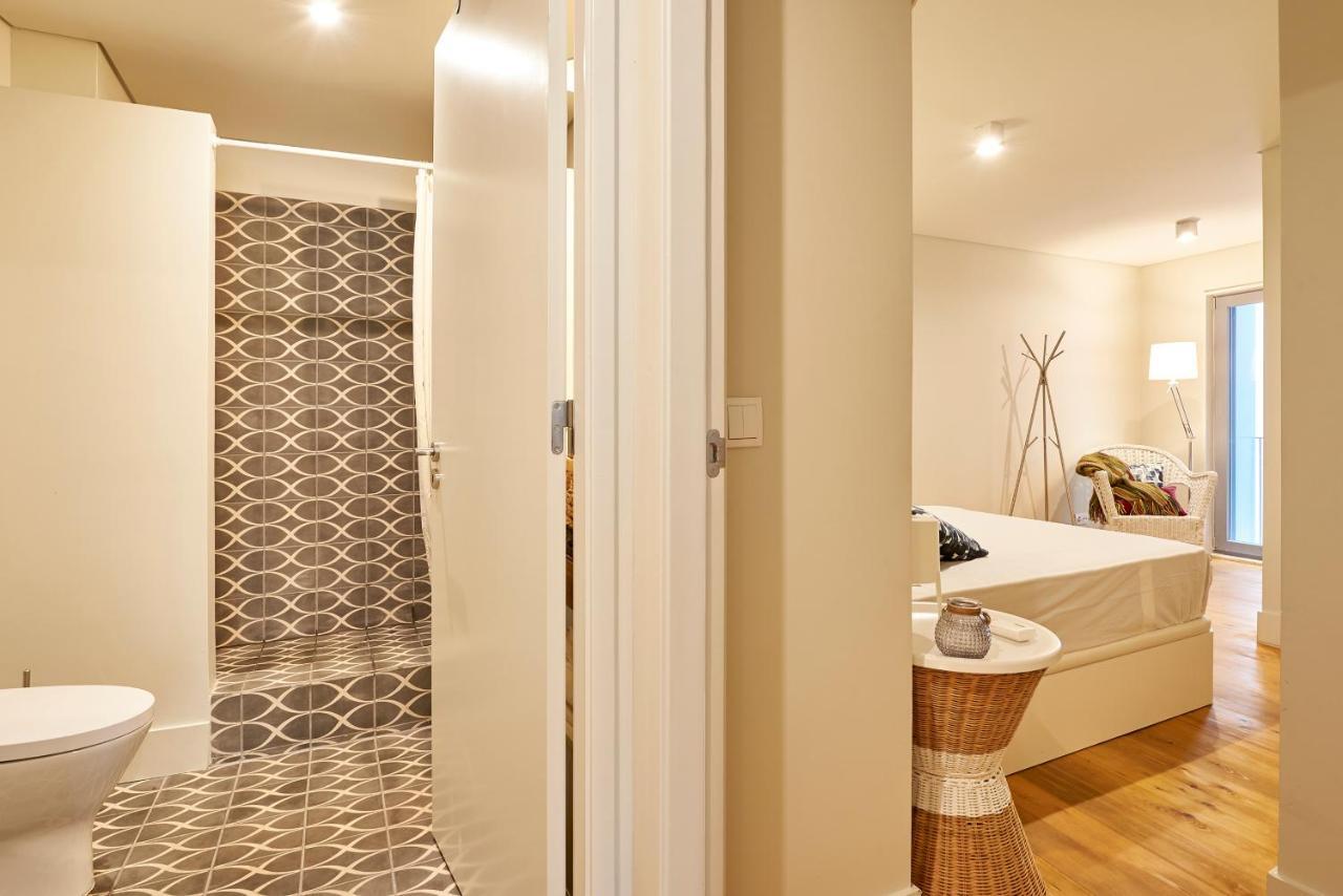 Modern Apartment Bica Dos Olhos Lisboa Rum bild