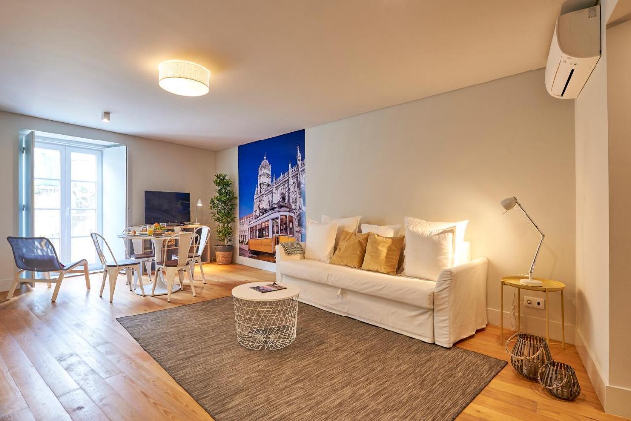 Modern Apartment Bica Dos Olhos Lisboa Rum bild